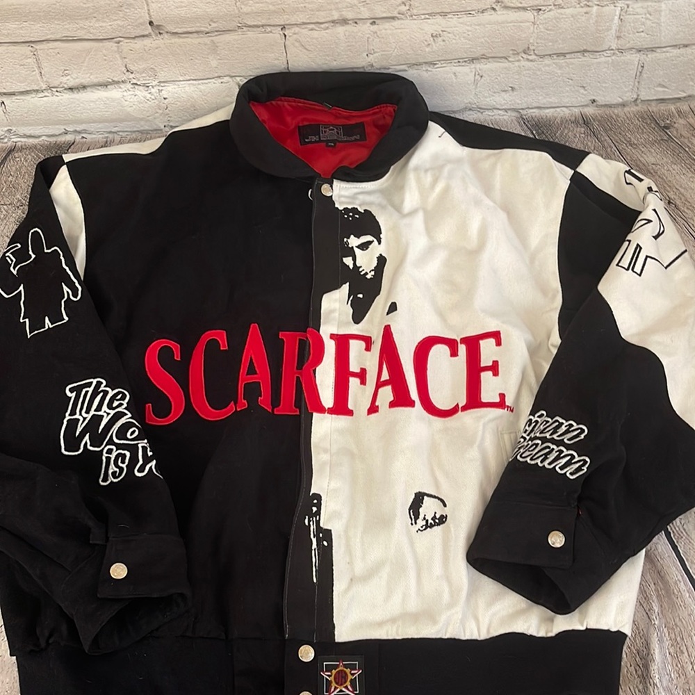 Vintage Scarface bomber jacket 3XL - Picture 1 of 13